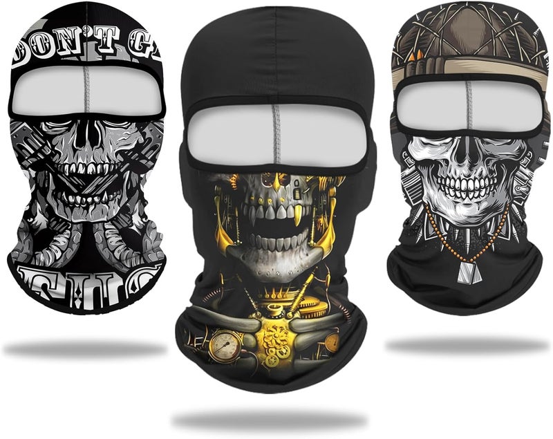 Cutewing Balaclava Mask 3D Print Full Face Mask Cooling Neck Gaiter Sun Protection Face Cover Mask Windproof Ski Mask - Image 1